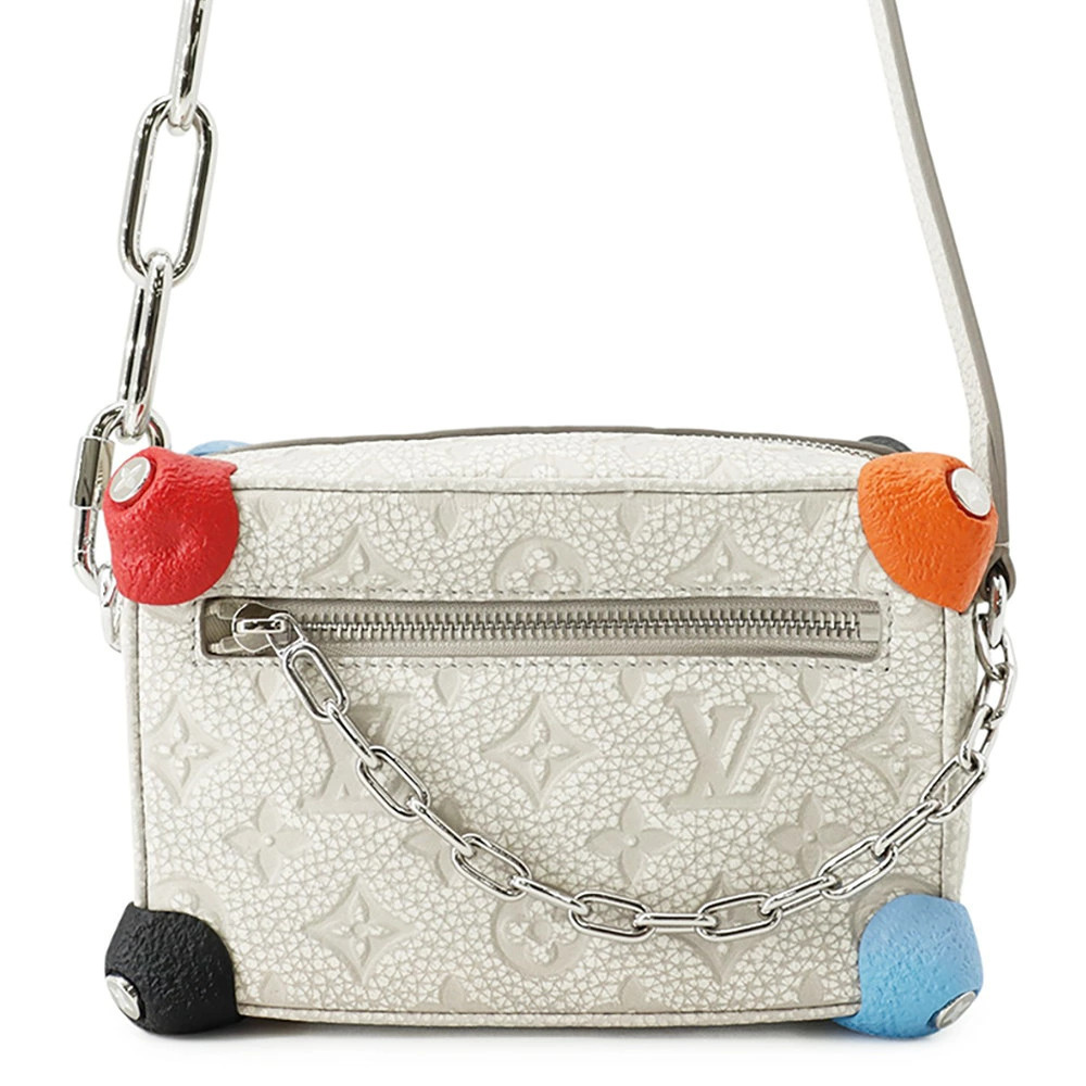Louis Vuitton Shoulder Bag Monogram Taurillon Soft Trunk